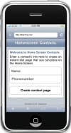 On the iPhone